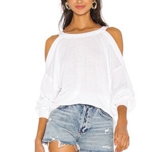 Free people (We the free) - chill out cold shoulder top White